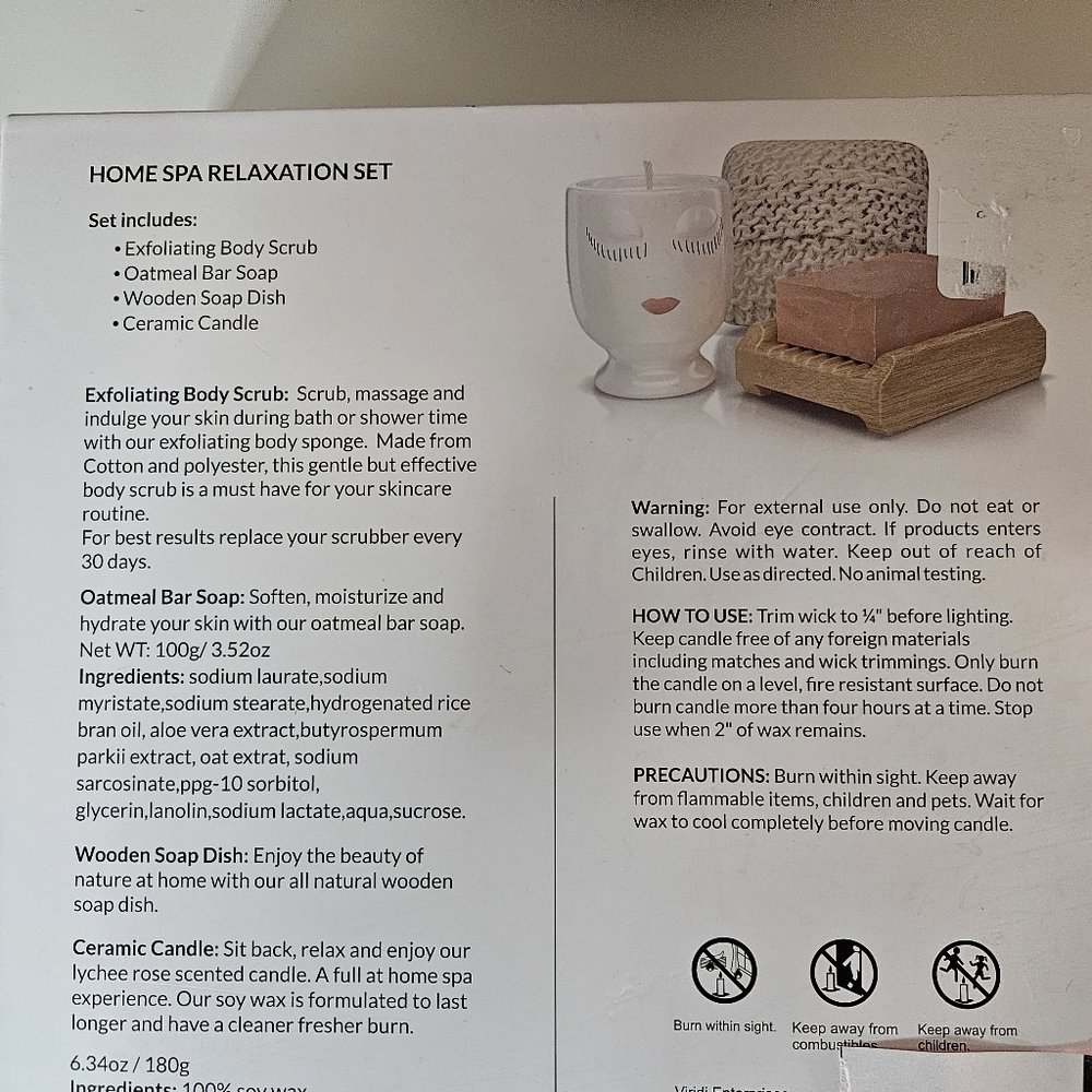 Home Spa Relaxation Set - Picture 4 of 4
